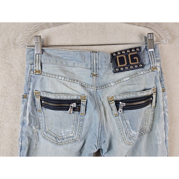 Dolce & Gabbana Distressed Denim Jeans Size 46 (30x33) - Picture 5 of 9